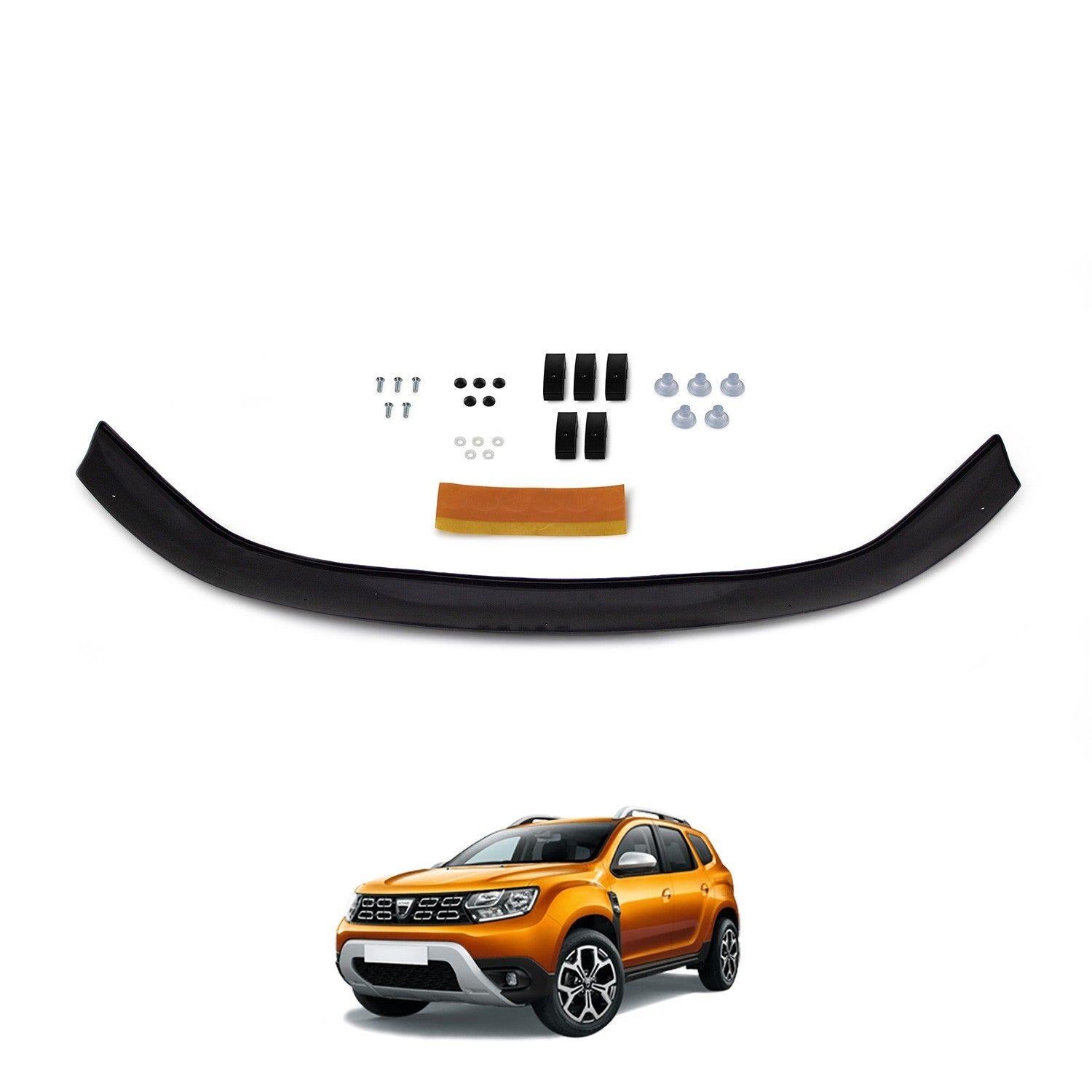 Dacia Duster Bonnet Protector (2018-2023) 1 Dacia Duster (second generation) 2018-2023 bonnet protector