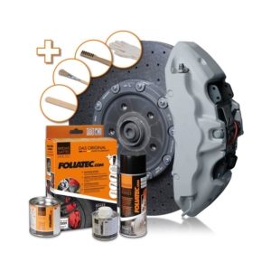 Foliatec Brake Caliper Paint Set Circuit Grey (3-Part) 9 Foliatec Brake Caliper Paint Set Circuit Grey (3-Part)