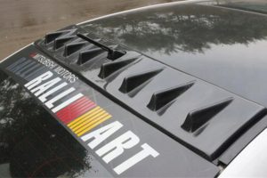 Window Spoiler For Mitsubishi Lancer MK8 Sedan 2007-2015 Gloss Black 7 Window Spoiler For Mitsubishi Lancer MK8 Sedan 2007-2015 Gloss Black