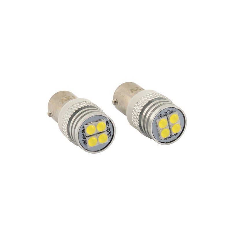 AutoStyle BA9s LED Bulbs White 3 AutoStyle BA9s LED Bulbs White - Image 3