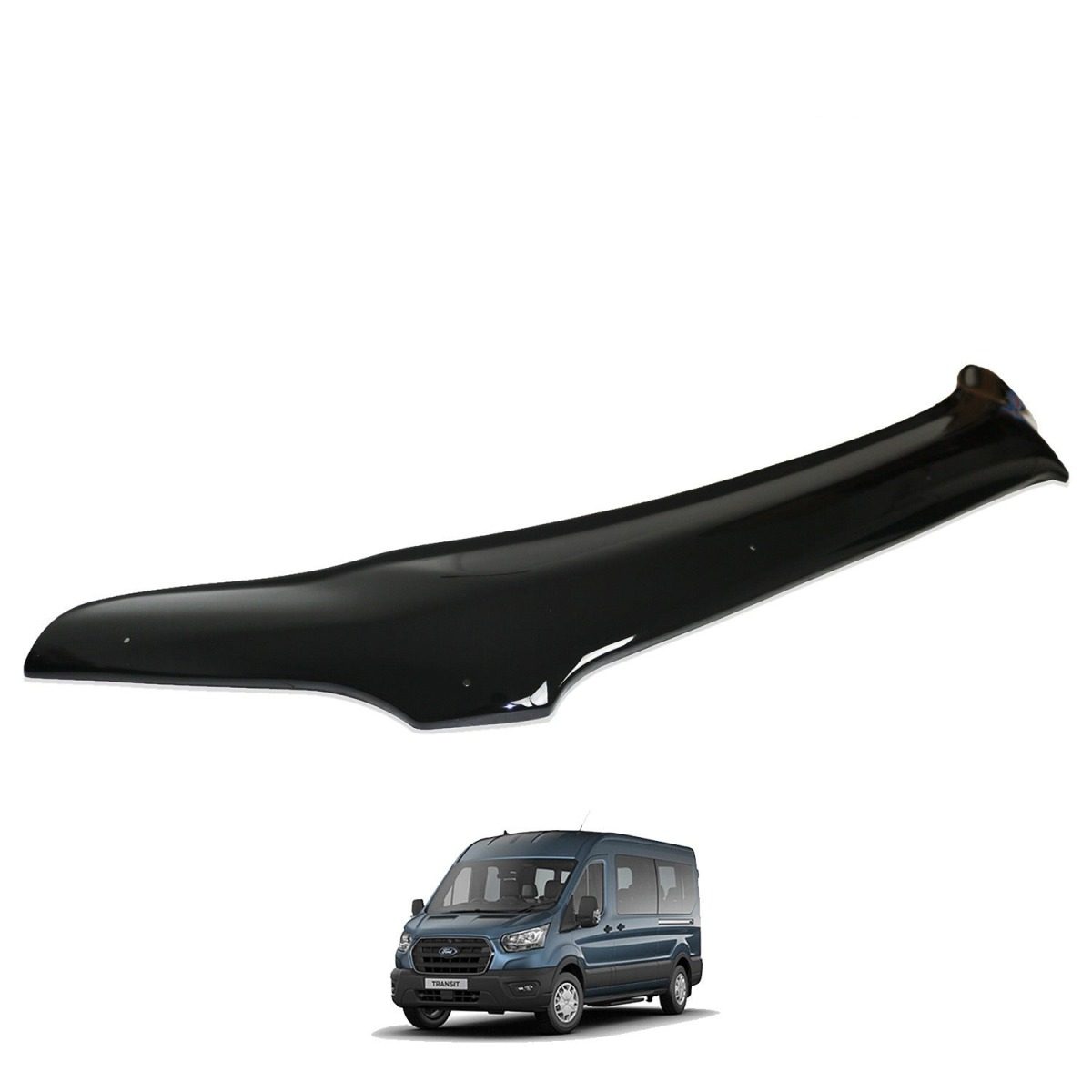 Ford Transit Bonnet Protector (2019+) 2 Ford Transit Mk8 facelift 2019+ bonnet protector