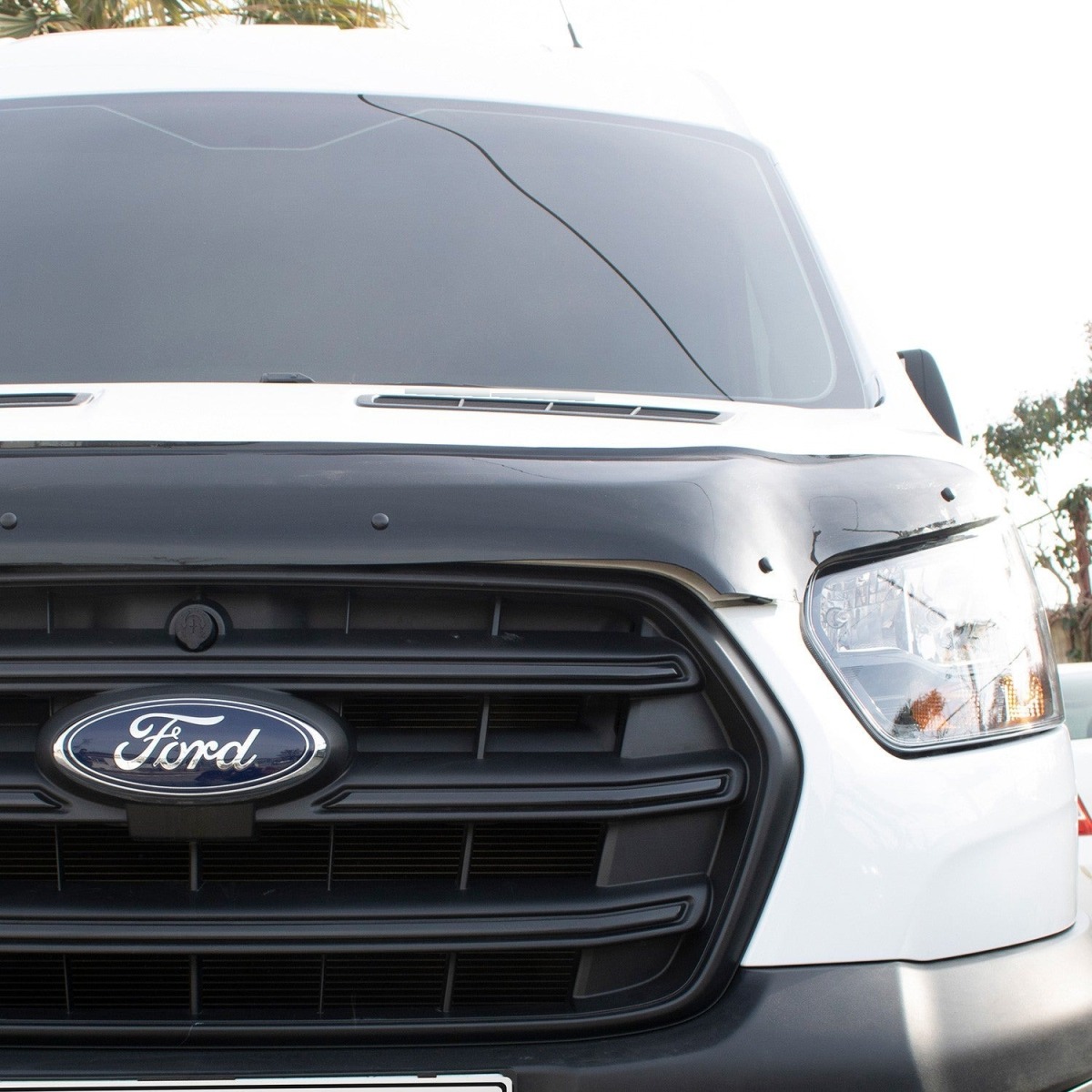 Ford Transit Bonnet Protector (2019+) 4 Ford Transit Mk8 facelift 2019+ bonnet protector