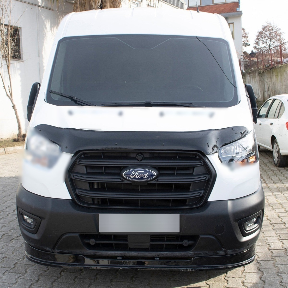 Ford Transit Bonnet Protector (2019+) 5 Ford Transit Mk8 facelift 2019+ bonnet protector