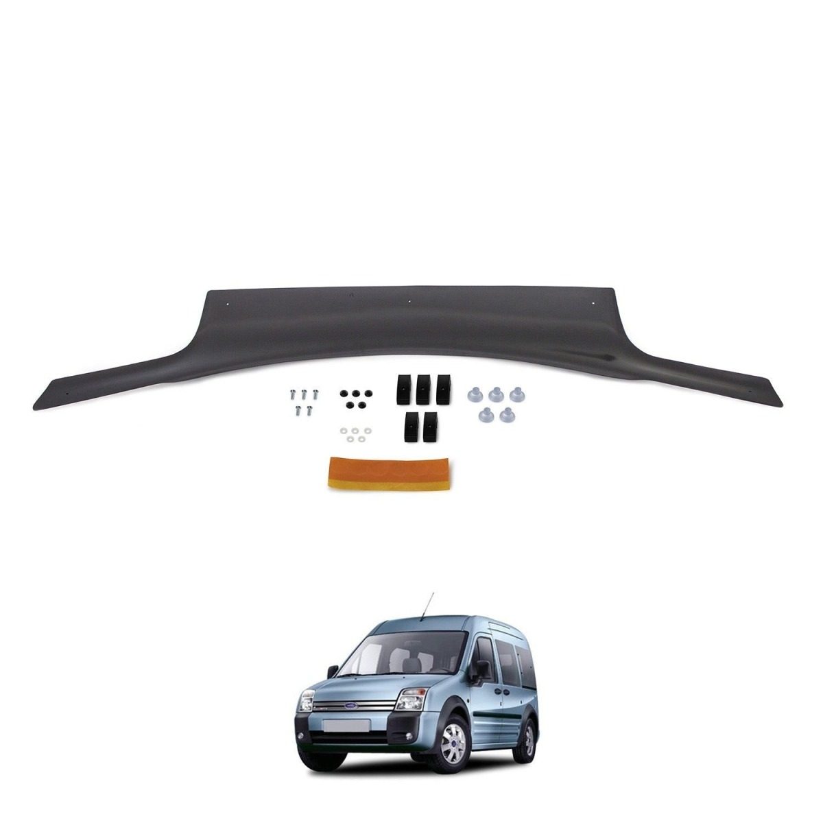 Ford Transit Connect Bonnet Protector (2003-2008) 1 Ford Transit Connect Mk1 2003-2008 bonnet protector