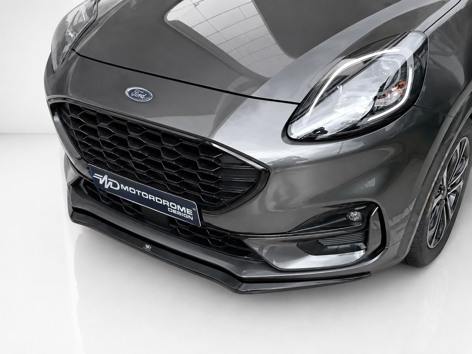 Front Splitter V.1 Ford Puma ST-Line (2019-) 2 Front Splitter V.1 Ford Puma ST-Line (2019-) - Image 2