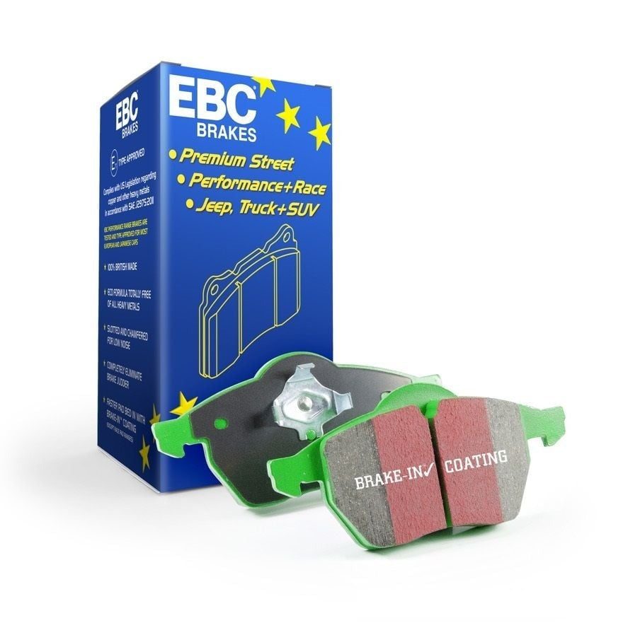 EBC BMW 3-Series F30 Greenstuff 2000 Front Brake Pads (2011-2019) 2 EBC BMW 3-Series F30 Greenstuff 2000 Front Brake Pads (2011-2019) - Image 2