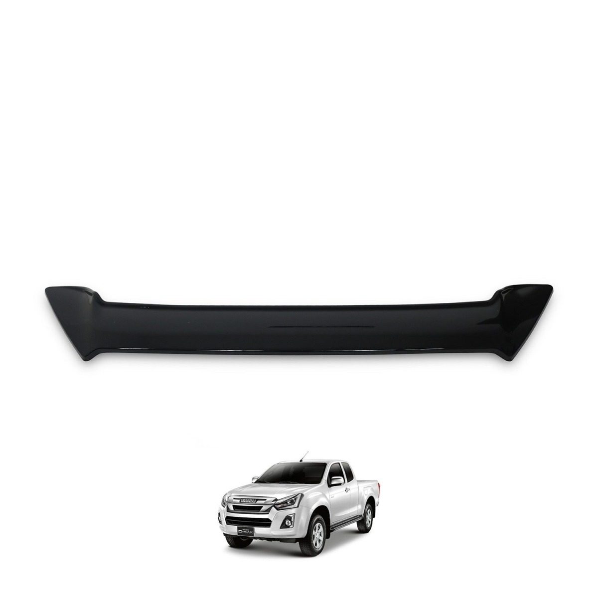 Isuzu D-Max Bonnet Protector (2017-2021) 2 Isuzu D-Max (second generation facelift) 2017-2021 bonnet protector