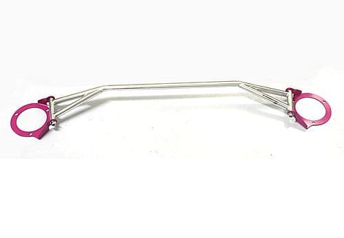 M2 Motorsport Subaru Impreza 93-00 Alloy Front Strut Brace Pink (1993-2001) 1 M2 Motorsport Subaru Impreza 93-00 Front Brace M2-SUB93-FU