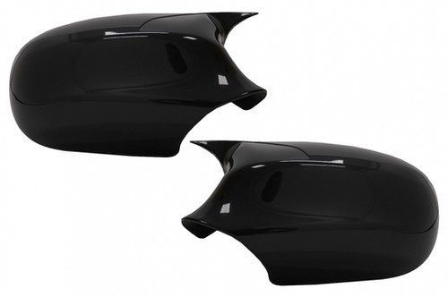 BMW 3 Series E90 LCI M Sport Style Mirror Caps Gloss Black (2005-2011) 1 BMW 3 Series E90 LCI M Sport Style Mirror Caps Gloss Black (2005-2011)