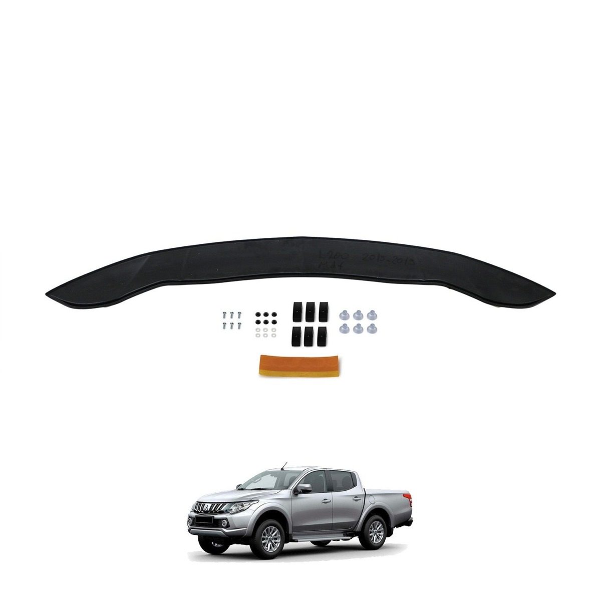 Mitsubishi L200 Bonnet Protector (2016-2019) 1 Mitsubishi L200 Series 5 2016-2019 bonnet protector