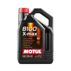 Motul 8100 X-Max Engine Oil 0W-40 8 Motul Engine Oil 0W MOT104533-1