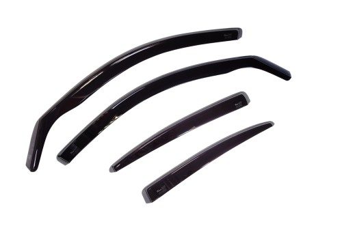 Heko Lexus IS III Saloon Wind Deflectors (Front & Rear) (2013-2020) 1 Heko Lexus IS III Saloon Wind Deflectors WD30021