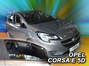 Heko Opel Corsa D / E Wind Deflectors (Front) (2006-2019) 10 Heko Corsa D E Wind Deflectors WD25362