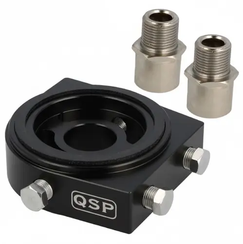 QSP Toyota Sandwich Plate Pressure/Temp - Black 1 QSP Toyota Sandwich Plate Pressure/Temp - Black