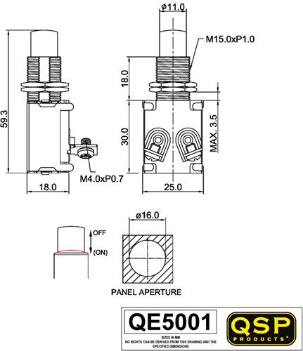 QSP Starter Push Button 2 QSP Starter Push Button - Image 2