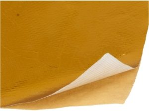 QSP Gold Self-Adhesive Heat Shield Mat 250x500mm 10 QSP Heat Shield Mat QMAT-GLD-AD01