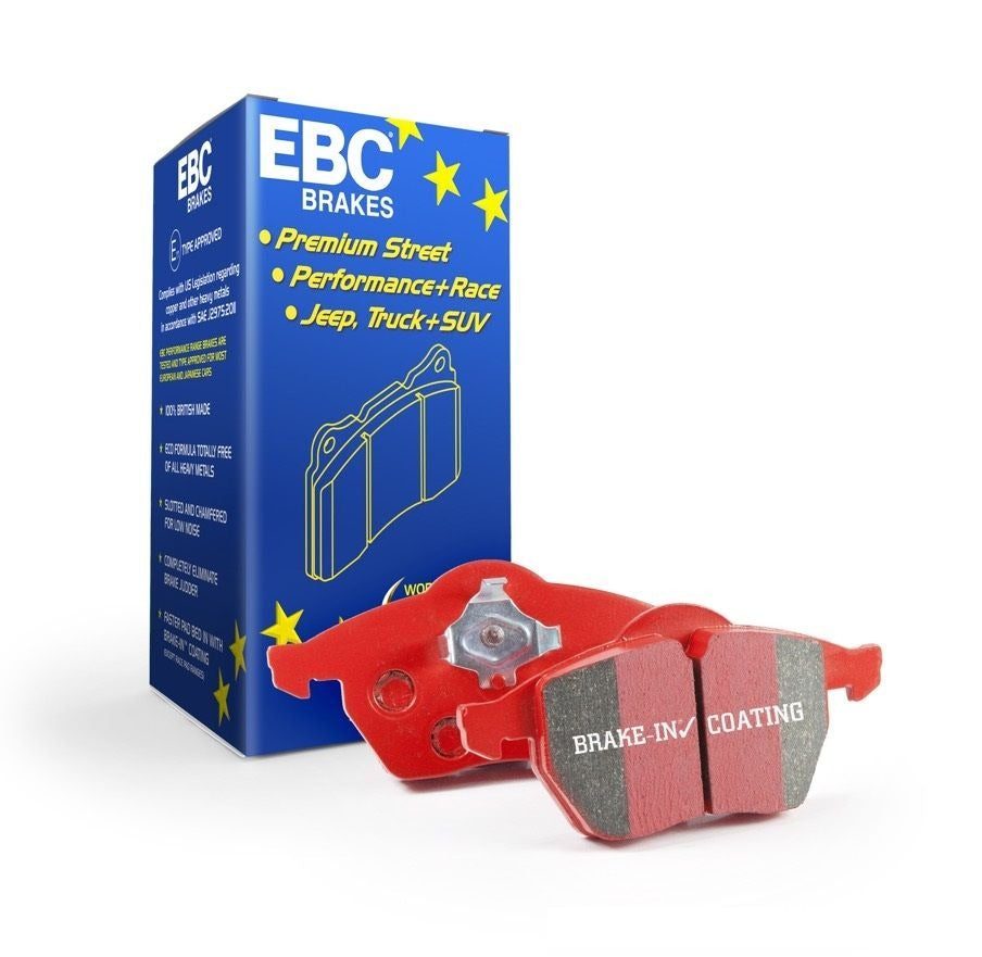 EBC BMW 3-Series E36 Redstuff Rear Brake Pads (1991-1998) 2 EBC BMW 3-Series E36 Redstuff Rear Brake Pads (1991-1998) - Image 2