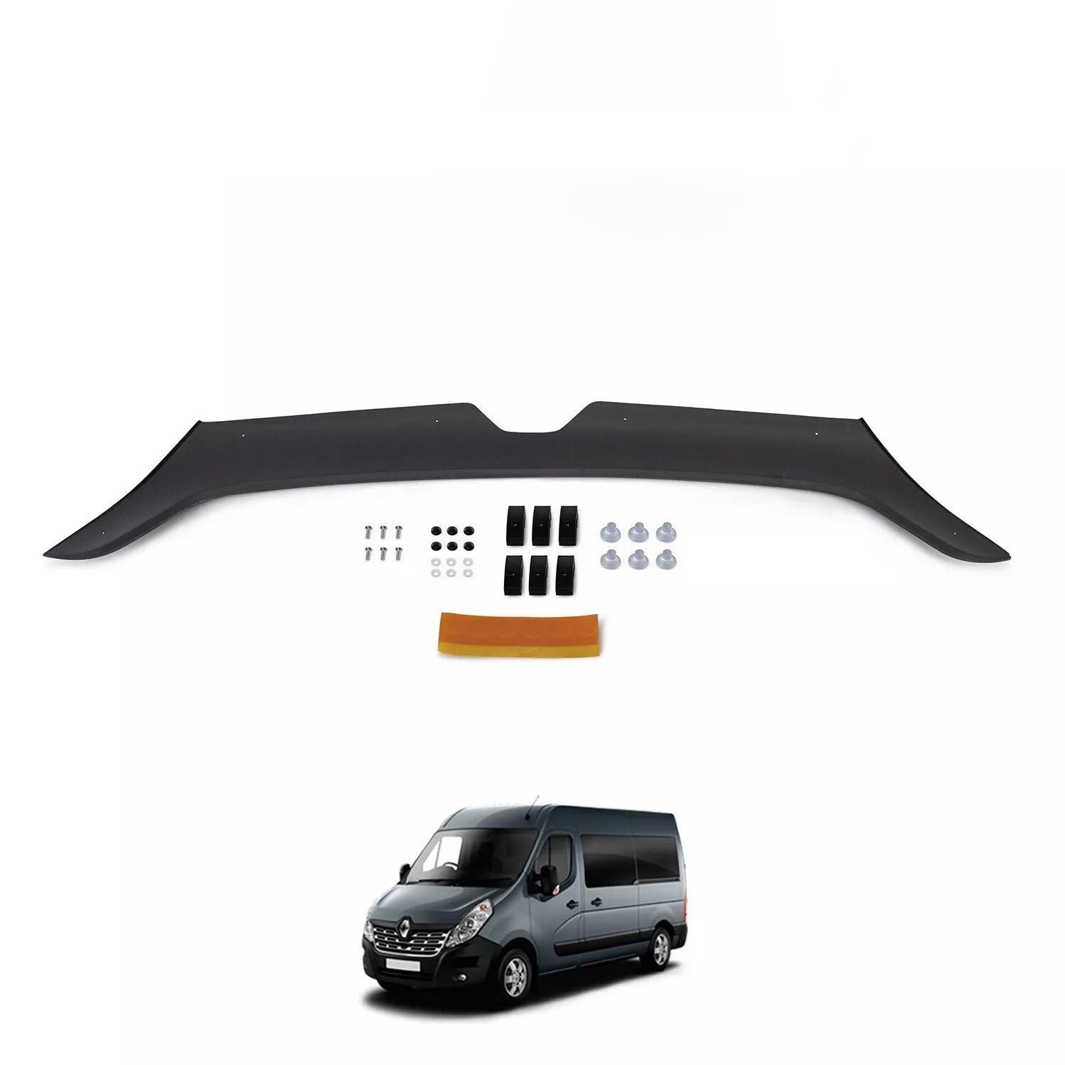 Renault Master Bonnet Protector (2014-2019) 3 Renault Master Mk3 facelift 2014-2019 bonnet protector