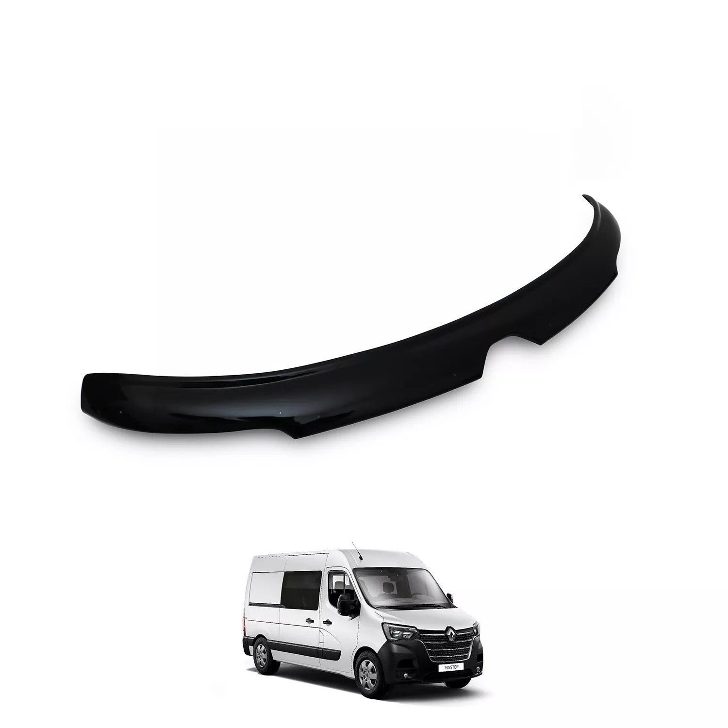 Renault Master Bonnet Protector (2019-2024) 2 Renault Master Mk3 second facelift 2019-2024 bonnet protector