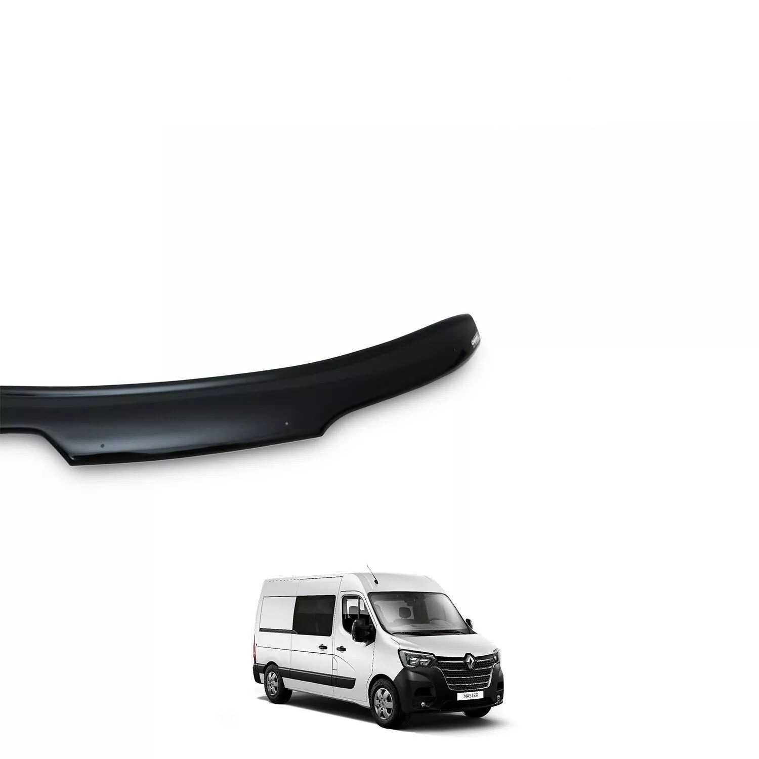 Renault Master Bonnet Protector (2019-2024) 3 Renault Master Mk3 second facelift 2019-2024 bonnet protector