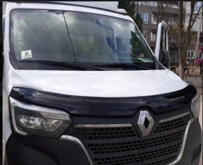 Renault Master Bonnet Protector (2019-2024) 6 Renault Master Mk3 second facelift 2019-2024 bonnet protector