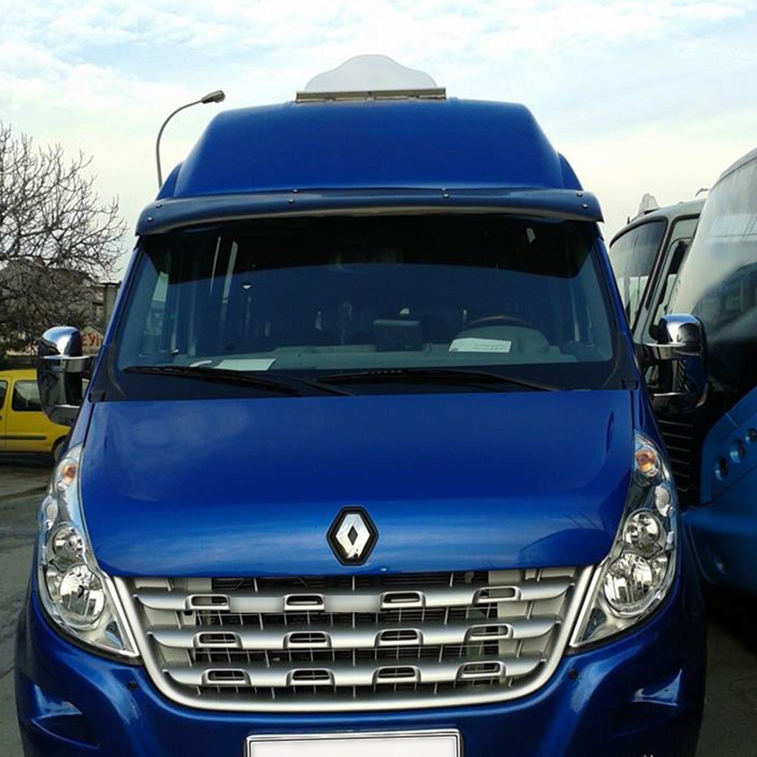 Renault Master Sun Visor (2010-2014) 4 Renault Master Mk3 2010-2014 sun visor