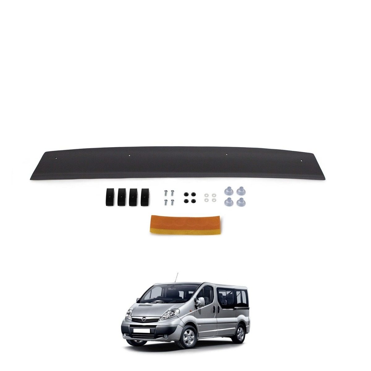 Renault Trafic Bonnet Protector (2004-2014) 1 Renault Trafic Mk2 2004-2014 bonnet protector