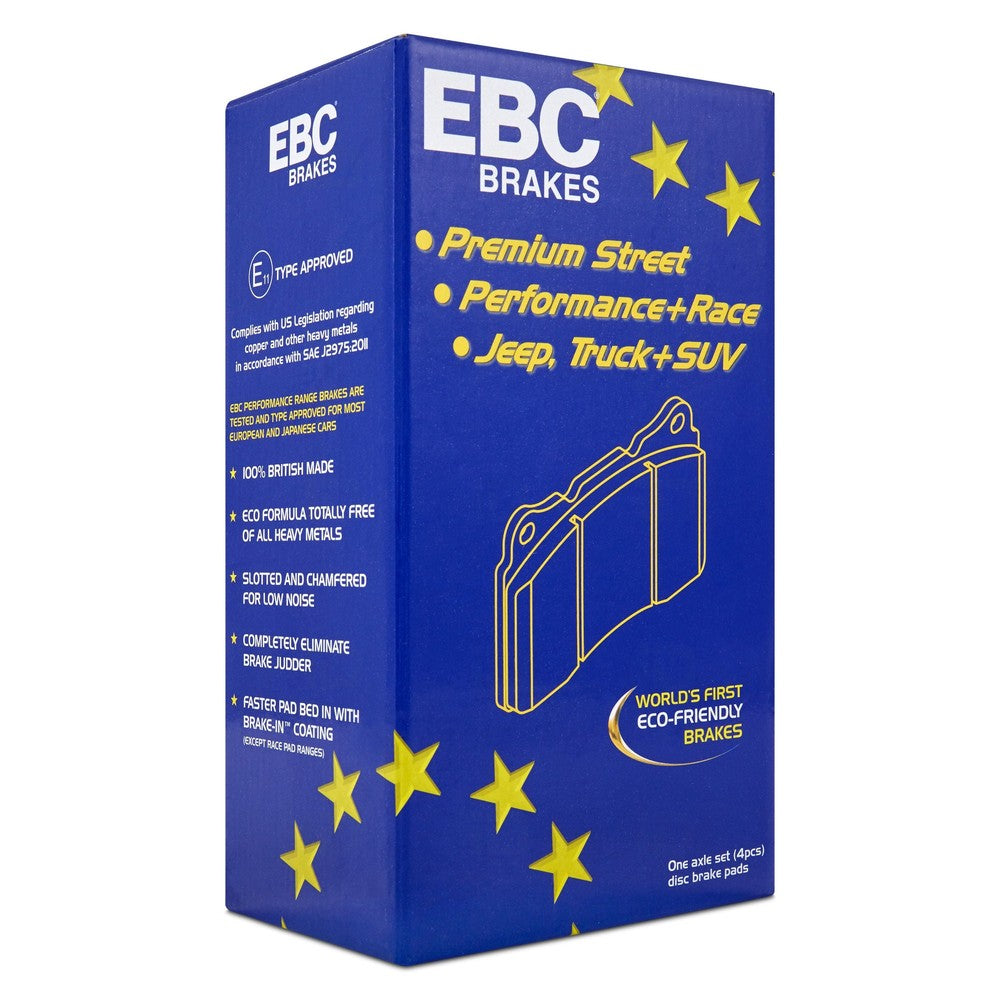 EBC BMW 3-Series E36 Redstuff Rear Brake Pads (1991-1998) 4 EBC BMW 3-Series E36 Redstuff Rear Brake Pads (1991-1998) - Image 4