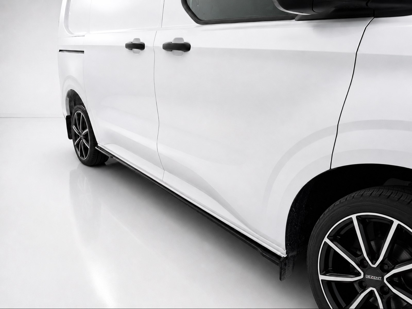 Side skirts Extensions V.1 Ford Transit Custom Mk2 L1 / Volkswagen T7 (2023-on) 2 Side skirts Extensions V.1 Ford Transit Custom Mk2 L1 / Volkswagen T7 (2023-on) - Image 2