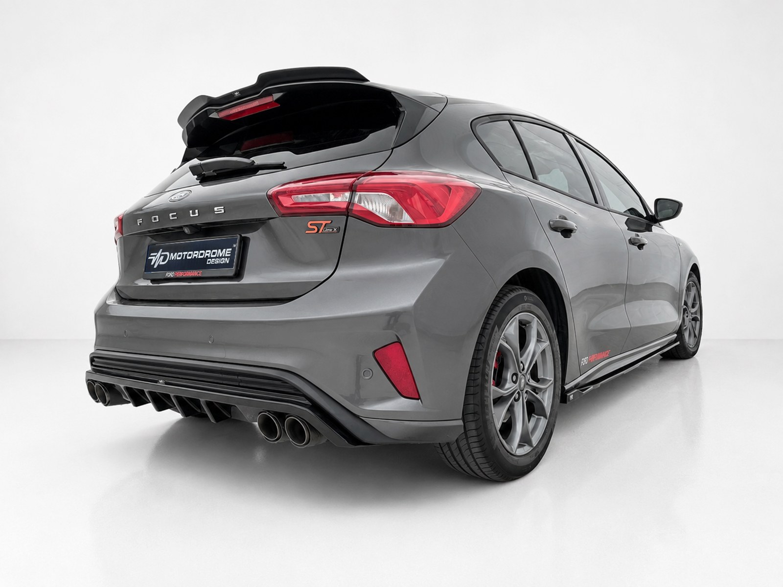 Spoiler Cap Ford Focus Mk4 ST-Line (2018-) 2 Spoiler Cap Ford Focus Mk4 ST-Line (2018-) - Image 2