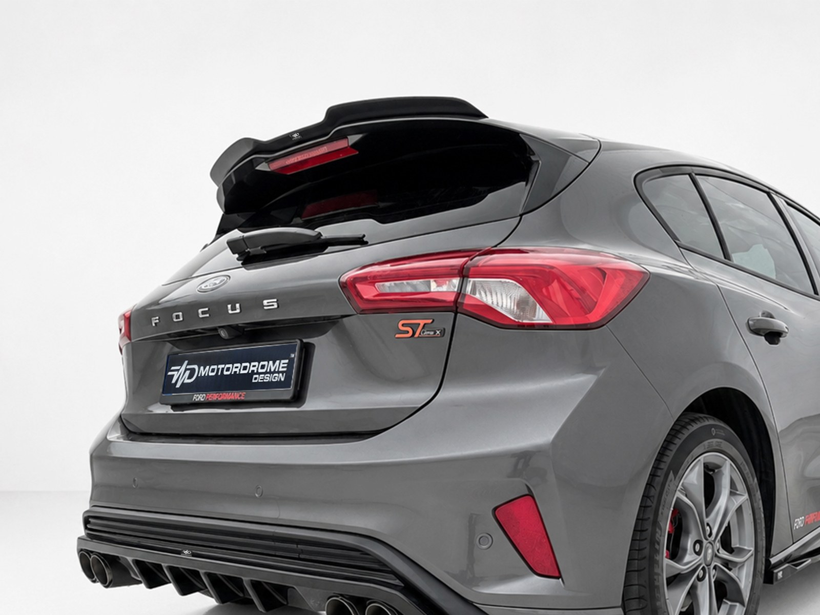 Spoiler Cap Ford Focus Mk4 ST-Line (2018-) 1 Spoiler Cap Ford Focus Mk4 ST-Line (2018-)