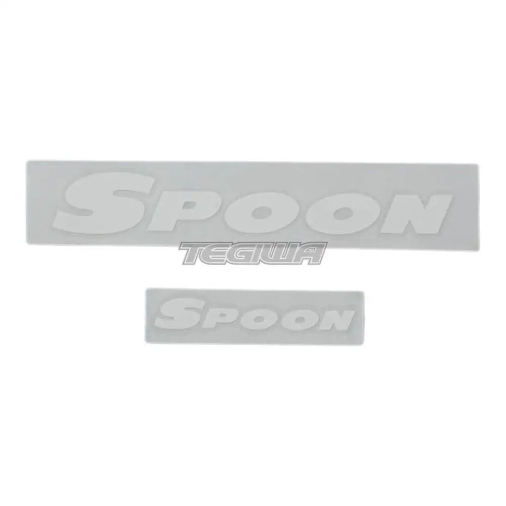 Spoon Sports Team Sticker Set 200mm and 100mm 1 Spoon Sticker Set ALL-90000-W00