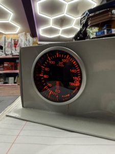 STRI X-Line Oil Temperature Gauge Amber 52mm 7 STRI Oil Temperature Gauge – X-Line amber 52mm