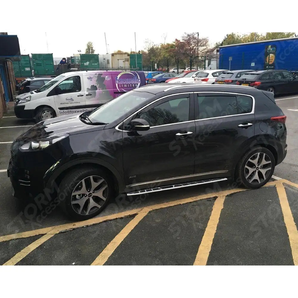 STX Style Running Boards Side Steps For Kia Sportage 2016-2021 1 STX Running Boards Side Steps For Kia KIA180583583