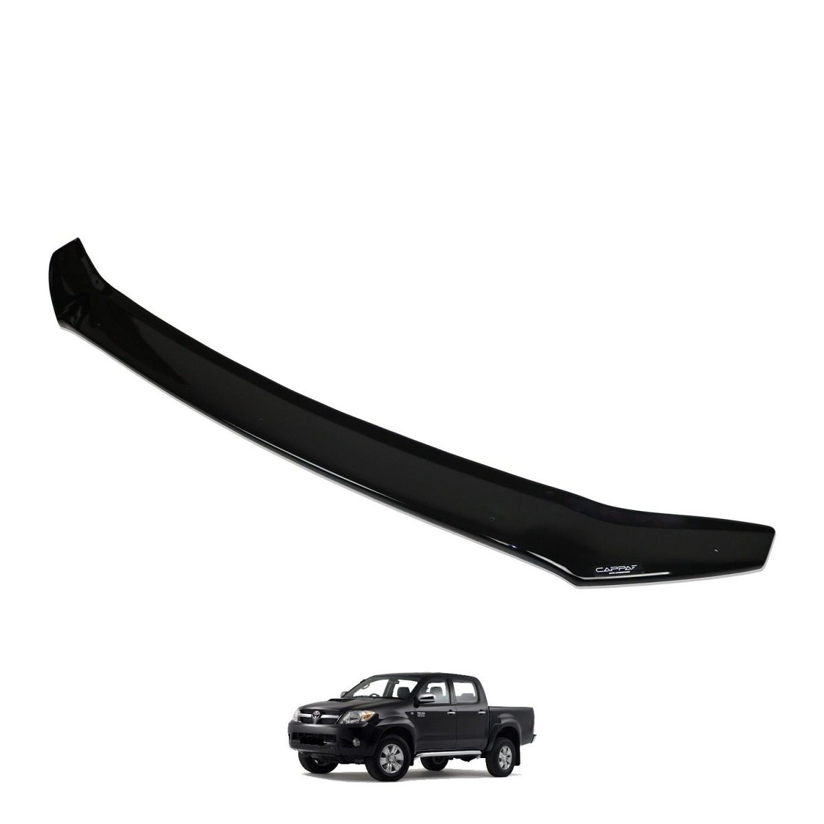 Toyota Hilux Bonnet Protector (2006-2011) 2 Toyota Hilux Mk7 2006-2011 bonnet protector