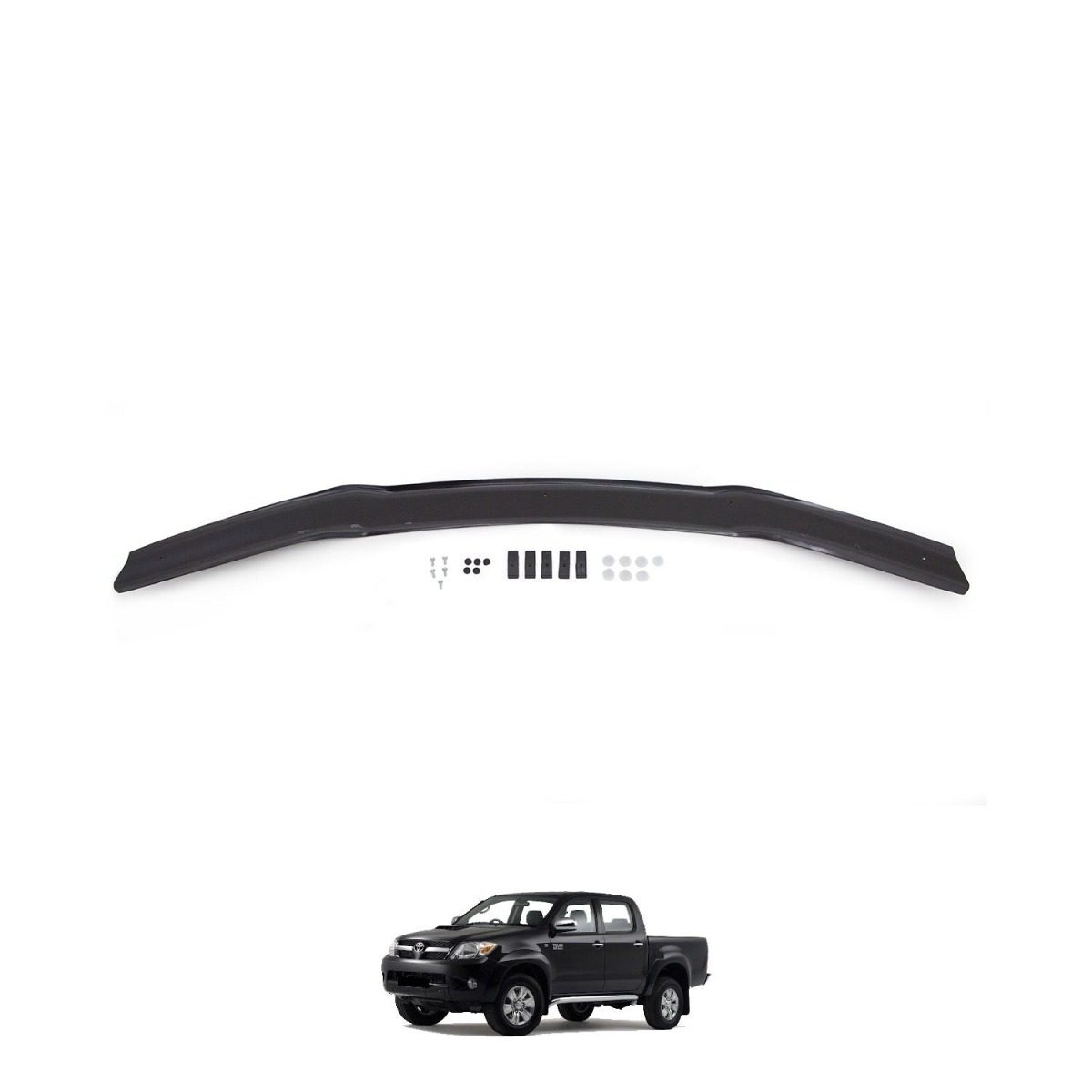 Toyota Hilux Bonnet Protector (2011-2016) 1 Toyota Hilux Mk7 facelift 2011-2016 bonnet protector