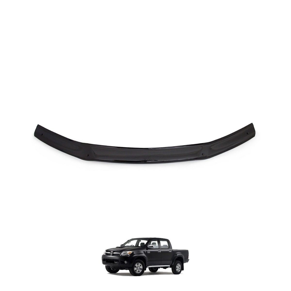 Toyota Hilux Bonnet Protector (2011-2016) 2 Toyota Hilux Mk7 facelift 2011-2016 bonnet protector