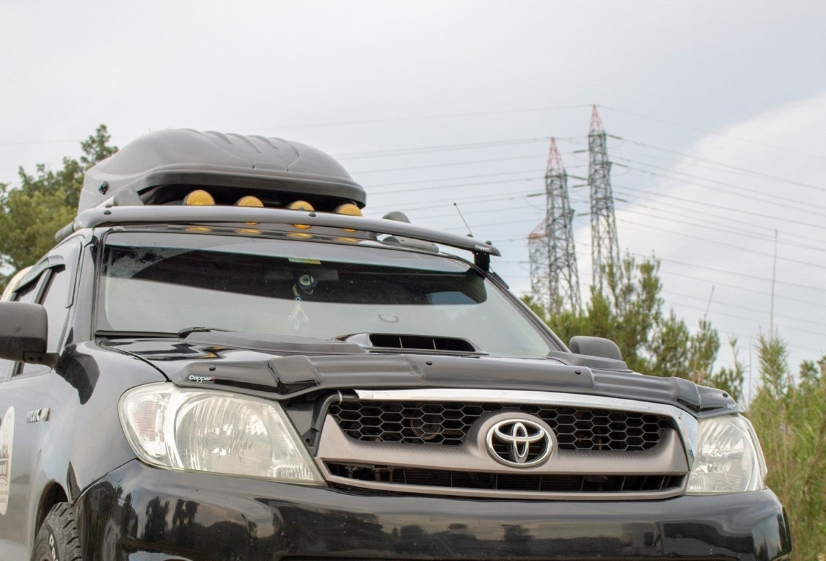 Toyota Hilux Sun Visor (2006-2012) 3 Toyota Hilux Mk7 2006-2012 sun visor