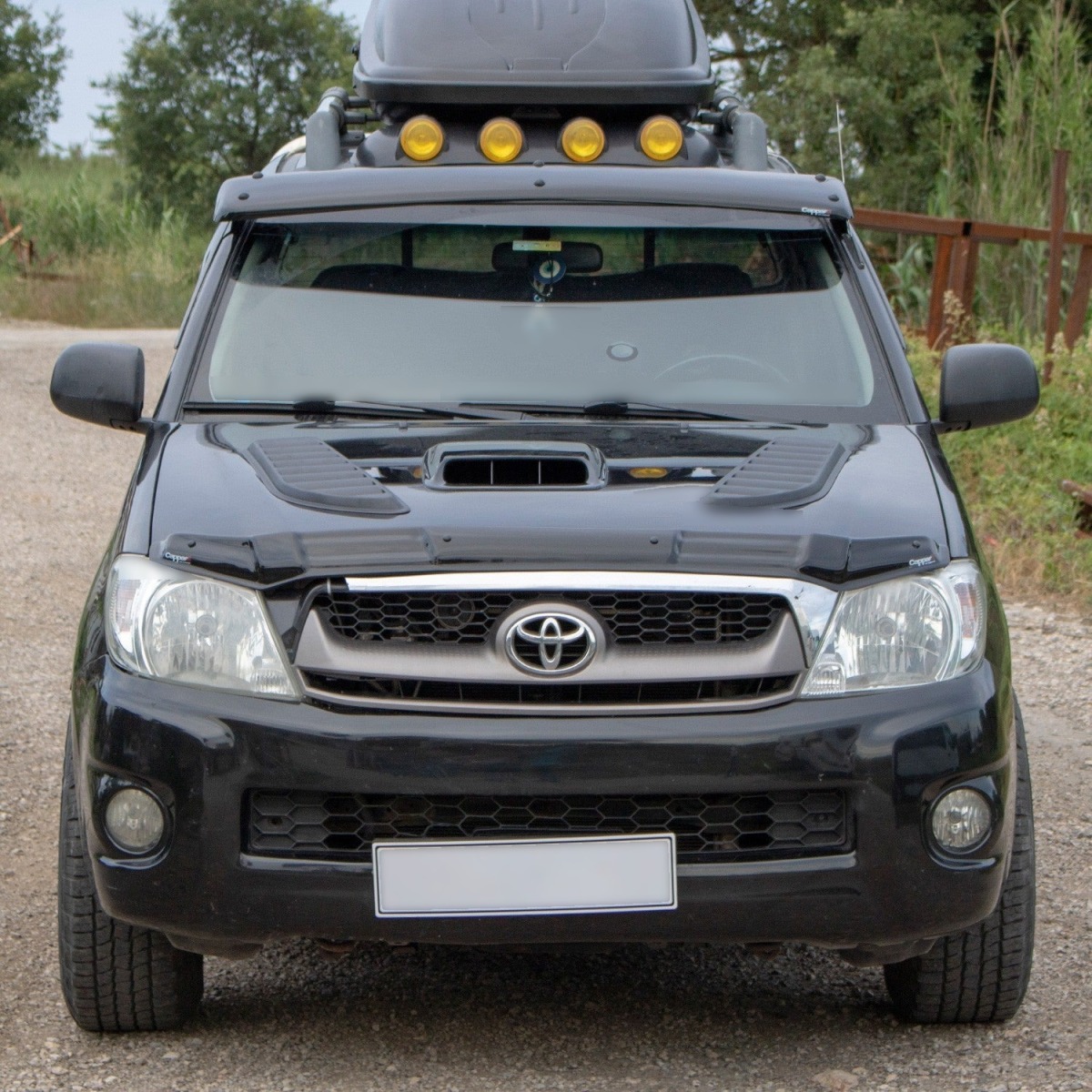 Toyota Hilux Sun Visor (2006-2012) 4 Toyota Hilux Mk7 2006-2012 sun visor