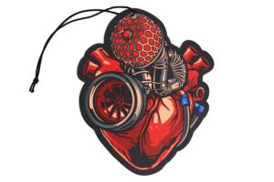 Turbo Heart Car Air Freshener – New Car Scent 12 Turbo Heart Car Air Freshener – front