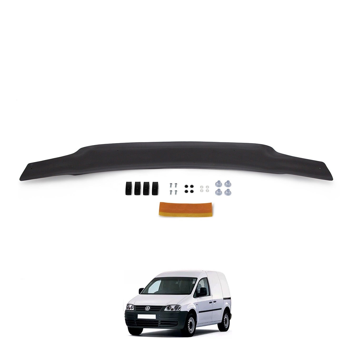 VW Caddy Bonnet Protector (2004-2011) 1 VW Caddy Mk3 (2004-2011) bonnet protector