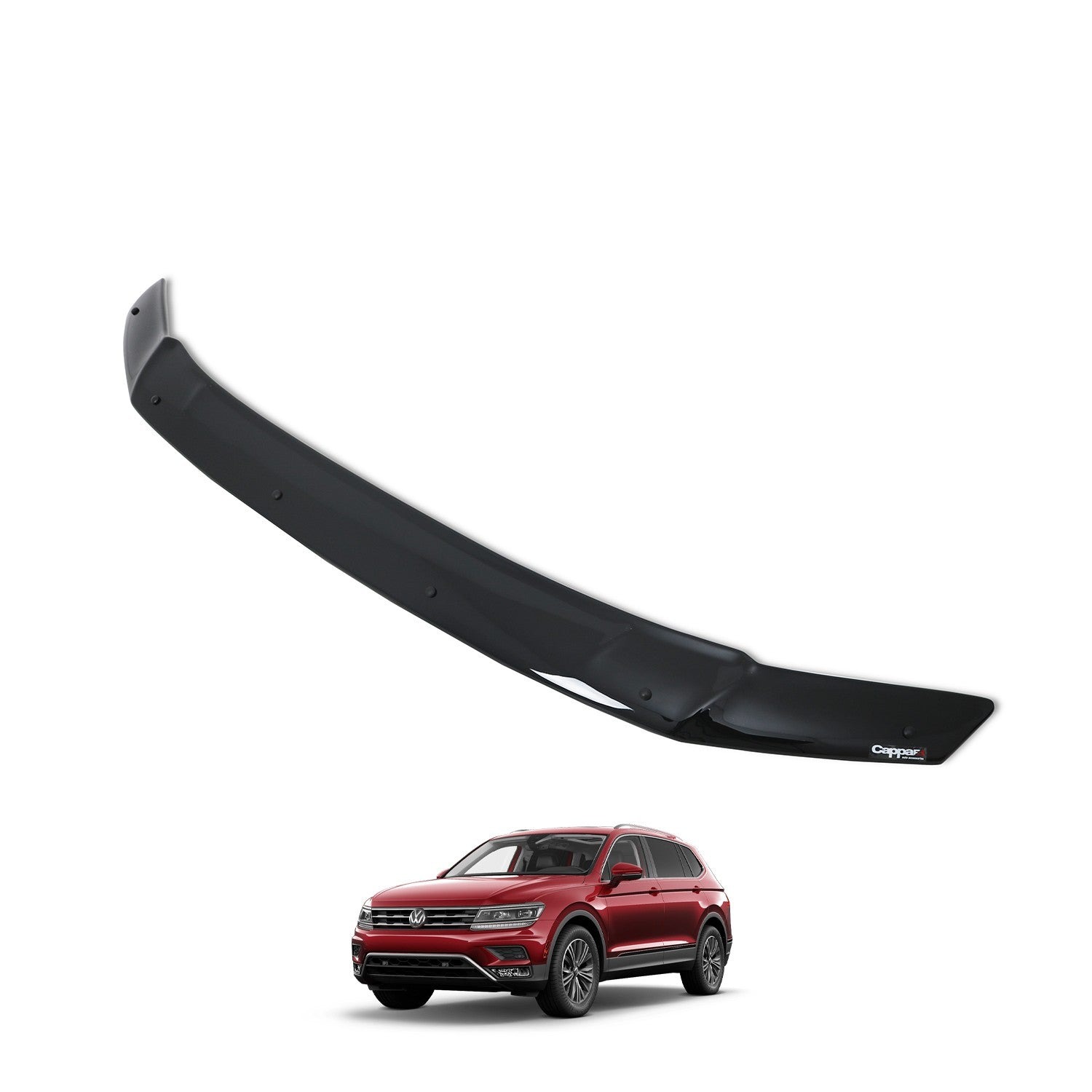 VW Tiguan Bonnet Protector (2015-2019) 3 Volkswagen Tiguan Mk2 2015-2019 bonnet protector