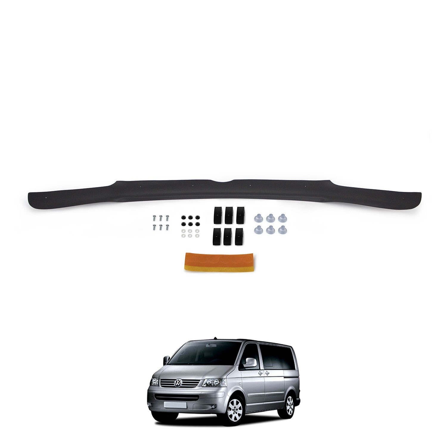 VW Transporter Bonnet Protector (2003-2009) 1 Volkswagen Transporter T5 2003-2009 bonnet protector