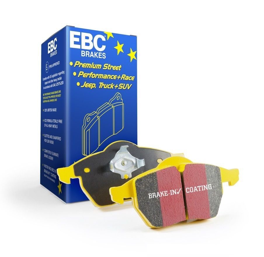 EBC BMW 5-Series E60 Yellowstuff Front Brake Pads (2004-2011) 2 EBC BMW 5-Series E60 Yellowstuff Front Brake Pads (2004-2011) - Image 2
